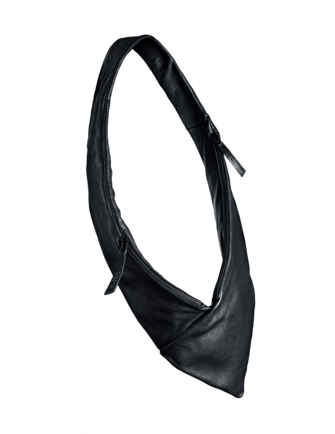 Trippen Crossbody black leather shoulder bag CROSSBODY B VST BLACK VST bags online shopping