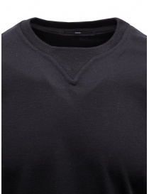 Monobi navy blue t-shirt with vertical stripe on the back buy online