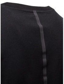 Monobi navy blue t-shirt with vertical stripe on the back mens t shirts buy online