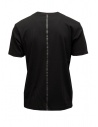 Monobi black t-shirt with band on the back shop online mens t shirts