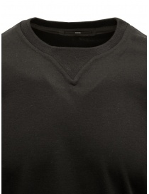 Monobi black t-shirt with band on the back price