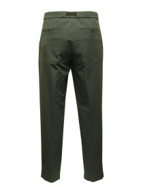 Monobi green trousers with integrated belt price
