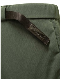 Monobi green trousers with integrated belt buy online