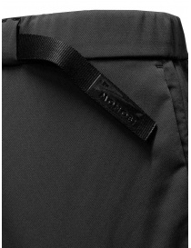 Monobi pantaloni neri con cintura integrata