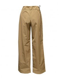 Monobi pantaloni ampi in cordura beige