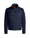 Parajumpers piumino Jayden con maniche in felpa blu acquista online PMHYWU01 JAYDEN NAVY 0316
