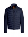 Parajumpers piumino Jayden con maniche in felpa blu acquista online PMHYBWU01 JAYDEN NAVY 562