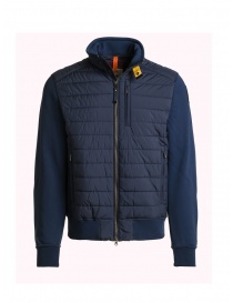 Parajumpers Elliot blue down sweater jacket PMHYBFP02 ELLIOT 562673