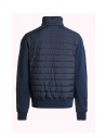 Parajumpers Elliot blue down sweater jacket shop online mens jackets