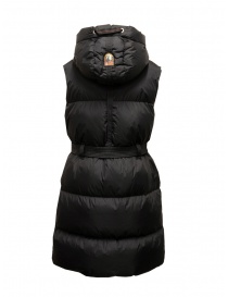 Parajumpers Galen gilet imbottito lungo nero pencil prezzo