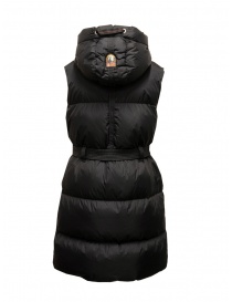 Parajumpers Galen long black pencil padded vest price