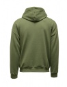 Qbism green sweatshirt with jeans details and reflective band shop online men s knitwear
