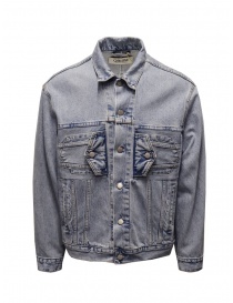 Qbism denim jacket with horizontal pockets STYLE 02 PJ02