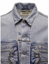Qbism denim jacket with horizontal pockets shop online mens jackets