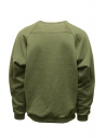 Qbism olive green sweatshirt with white and blue geometric details STYLE10 PJ02 price