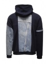 Qbism blu hoodie + denim jacket shop online mens jackets