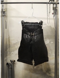 Mens vests online: Carol Christian Poell AM//2373 black leather vest bag
