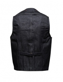 Kapital gilet in jeans blu scuro indaco acquista online