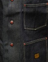 Kapital gilet in jeans blu scuro indaco K2209SJ002 IDG prezzo