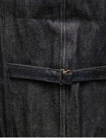 Kapital gilet in jeans blu scuro indaco gilet uomo acquista online