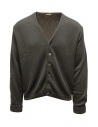 Kapital Coneybowy 10G Eco-knit grey short cardigan buy online K2208KN001 GRY