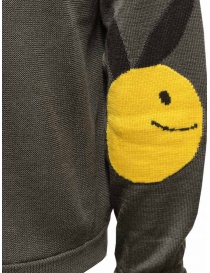Kapital Coneybowy 10G Eco-knit grey short cardigan price
