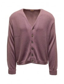 Kapital Coneybowy 10G Eco-Knit cardigan corto rosa viola K2208KN001 PPR order online