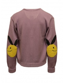 Kapital Coneybowy 10G Eco-Knit purplish pink short cardigan buy online