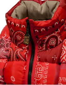Kapital red interwoven vest with print price