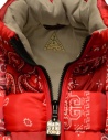 Kapital gilet rosso intrecciato con stampa prezzo K2209SJ029 REDshop online