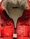 Kapital red interwoven vest with print price K2209SJ029 RED shop online
