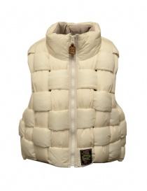 Kapital natural white interwoven vest K2209SJ027 NAT order online