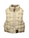 Kapital gilet intrecciato bianco naturale acquista online K2209SJ027 NAT