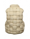 Kapital gilet intrecciato bianco naturaleshop online gilet donna