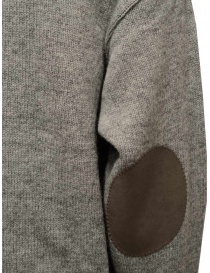 Kapital grey turtleneck sweater with sewing machine men s knitwear buy online