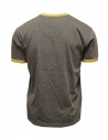Kapital grey and yellow t-shirt with cat on guitar K2204SC100 CHARCOAL price