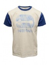 Kapital T-shirt Hard Rain bianca e blu acquista online K2206SC146 WHITE