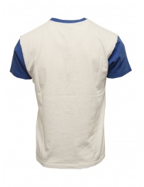 Kapital T-shirt Hard Rain bianca e blu prezzo