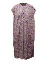 Kapital blue cashmere patterned tunic dress buy online K2205OP130 NAVY