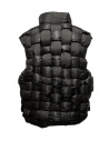 Kapital gilet imbottito intrecciato nero e reversibile da uomo EK-788 BLK prezzo