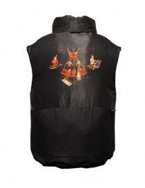 Kapital black interwoven reversible padded vest for men mens vests price