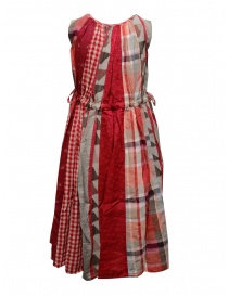 Kapital red patchwork dress