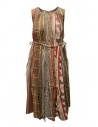 Kapital brown patchwork dress buy online K2204OP096 BROWN