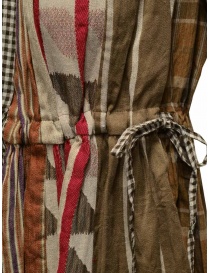 Kapital brown patchwork dress price