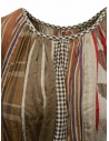 Kapital vestito patchwork marrone K2204OP096 BROWN acquista online