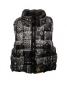 Kapital black interwoven vest with print buy online K2209SJ029 BLK