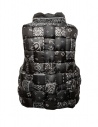 Kapital black interwoven vest with print shop online womens vests