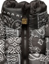 Kapital black interwoven vest with print K2209SJ029 BLK price