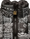 Kapital gilet intrecciato nero con stampa K2209SJ029 BLK prezzo