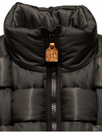 Kapital gilet imbottito intrecciato nero da donna acquista online